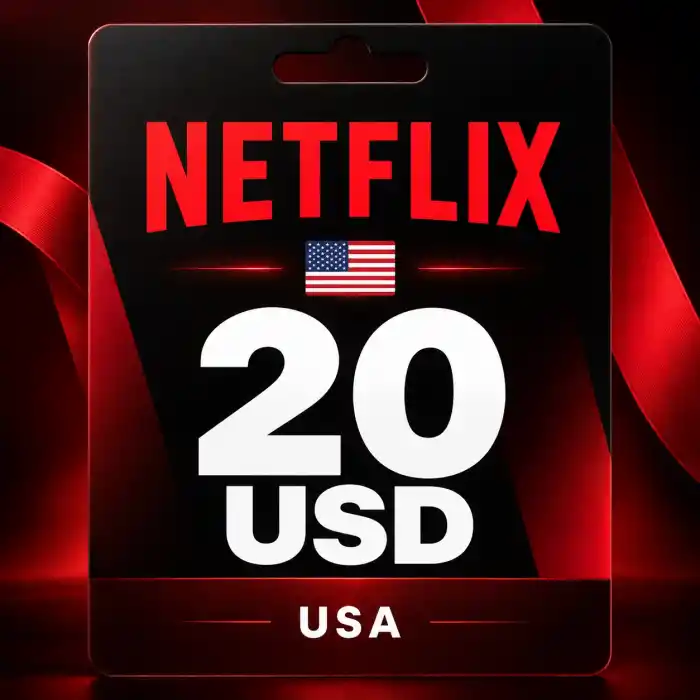 Netflix US 20 USD