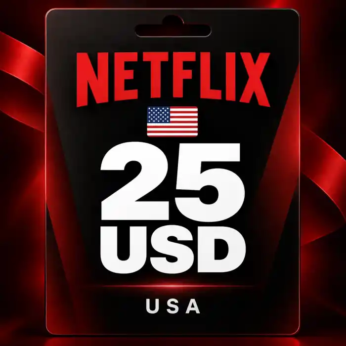 Netflix US 25 USD