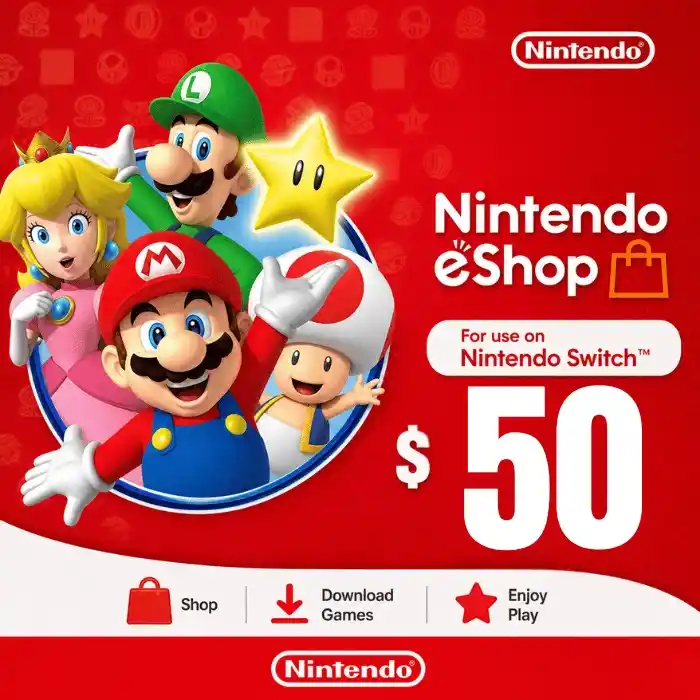 Nintendo 50 $ Voucher