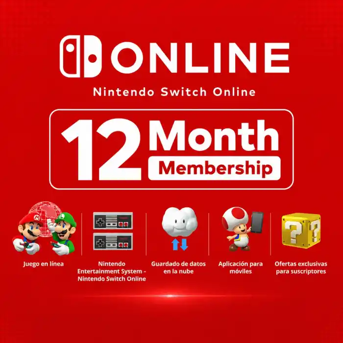 Nintendo Switch Online 12 Month (365 Day) Membership - Switch CD Key