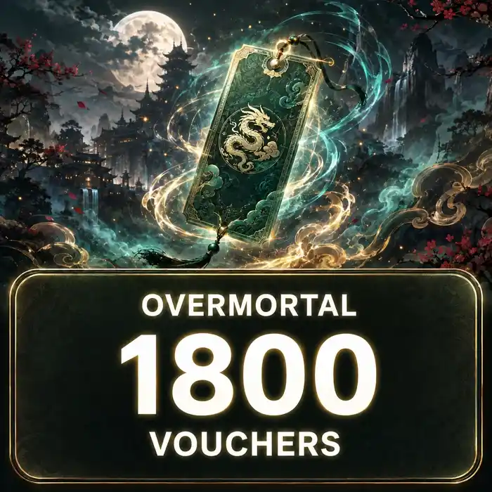 Overmortal (SEA) 1800 Vouchers