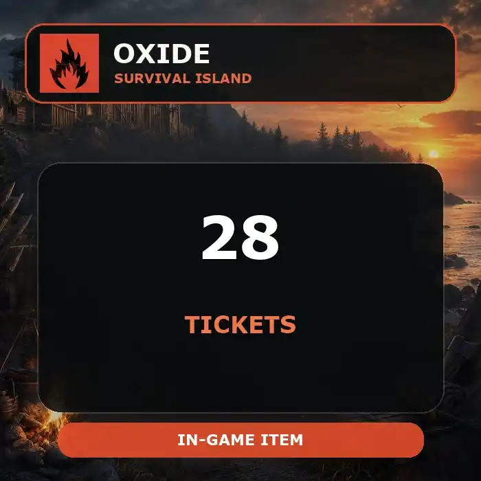 Oxide 28 Tickets