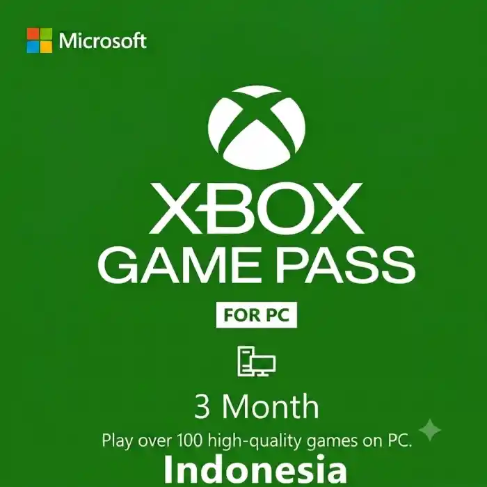 PC Game Pass 3 Months (Endonezya)