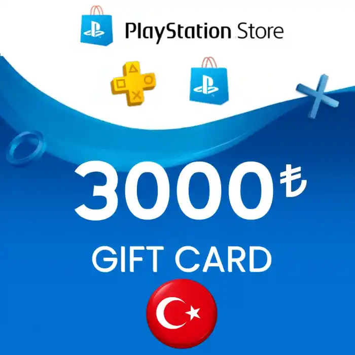 Подарочной карты PlayStation на 3000 TL