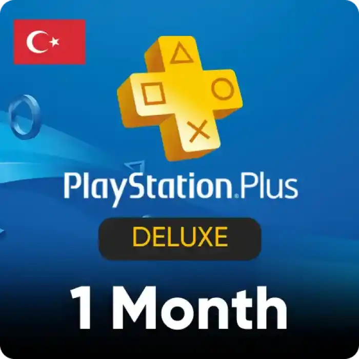 PlayStation Plus Deluxe 1 Месячное членство на турецком