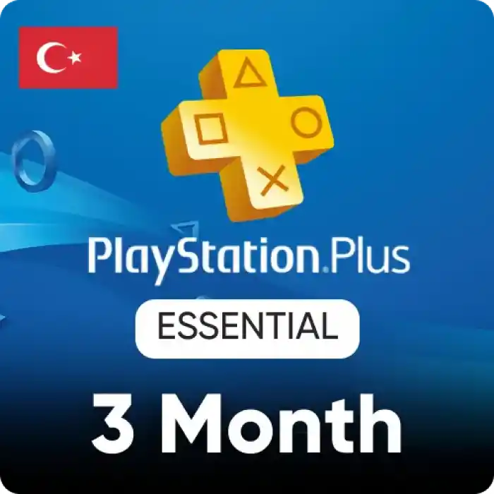 Playstation Plus Essential 3 Month Membership TR