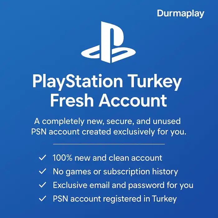 Playstation Turkey New Account