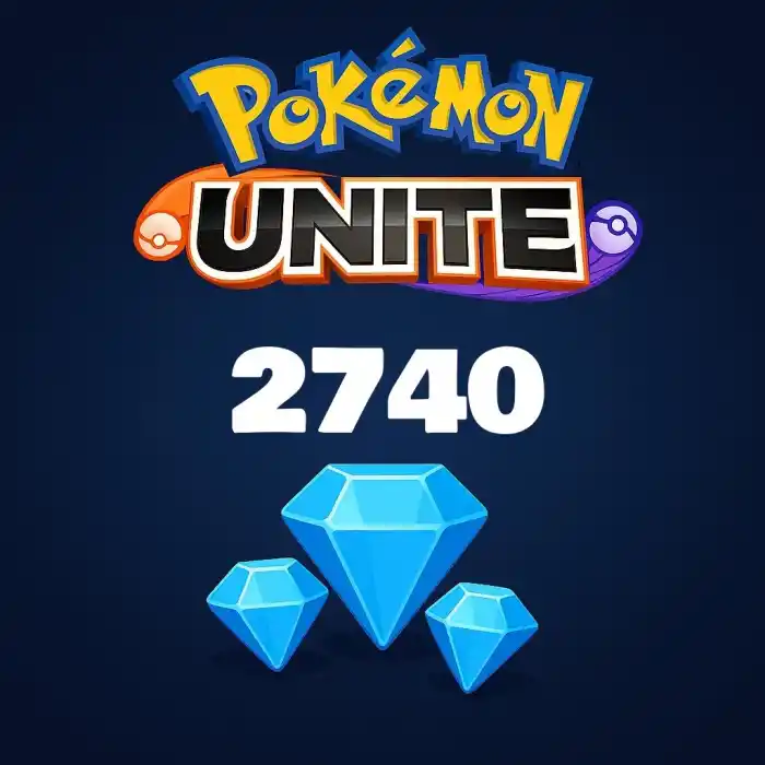 Pokémon Unite 2740 Gemas