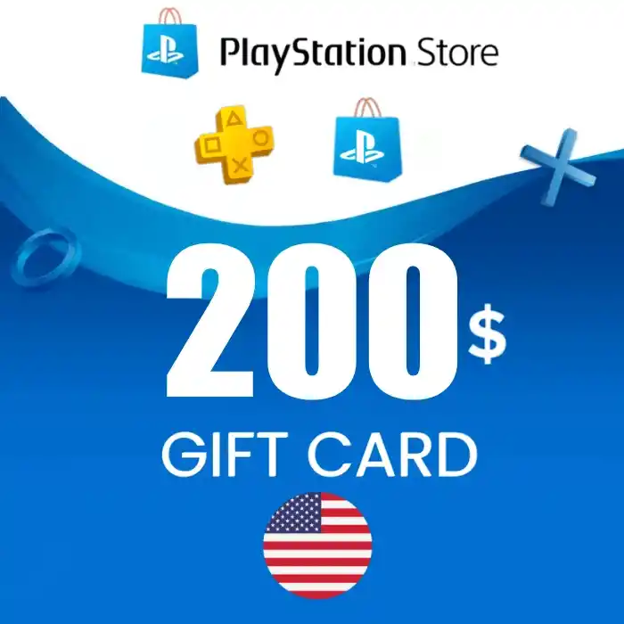 PSN Card 200 USD US