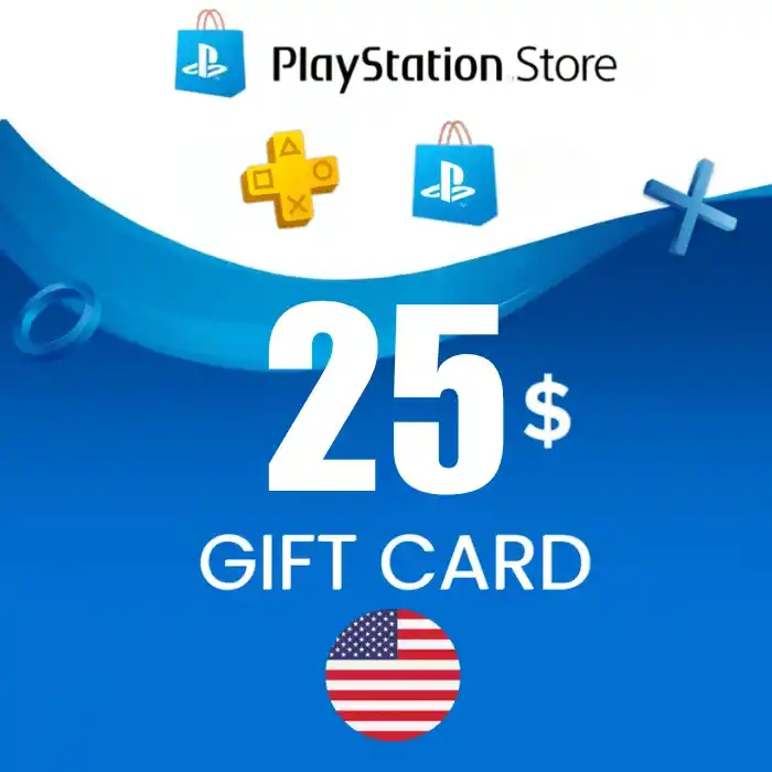 PSN Card 25 USD US
