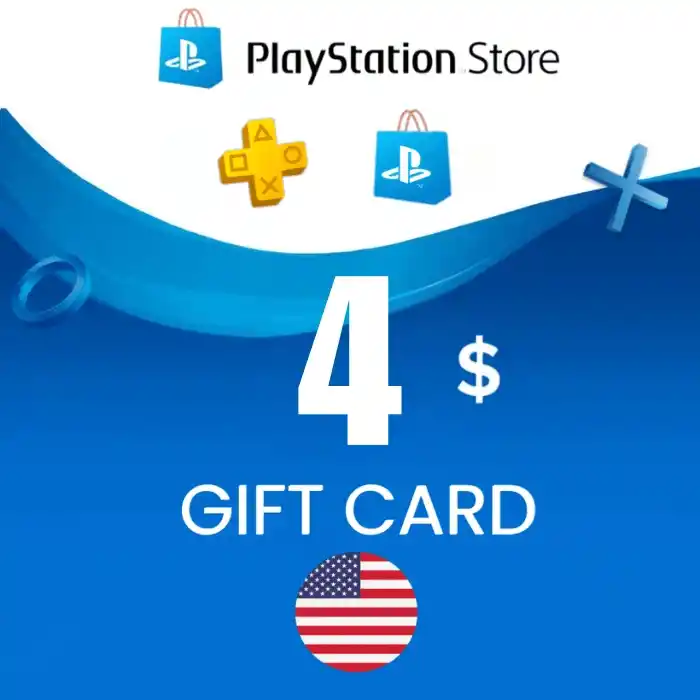 PSN Card 4 USD US