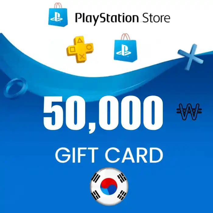 PSN Card 50,000 WON KR