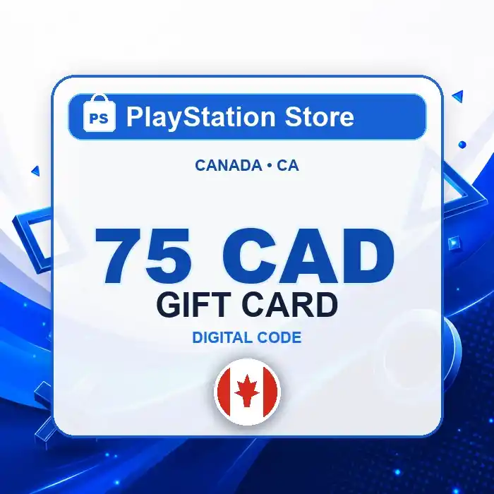 PSN Card 75 CAD CA