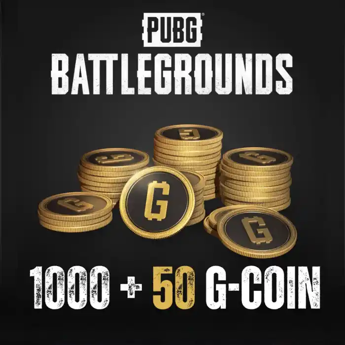 PUBG Battlegrounds 1000 + 50 G-Coin