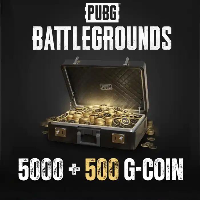 PUBG Battlegrounds 5000 + 500 G-Coin