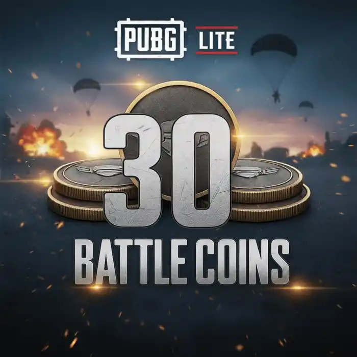 PUBG MOBILE LITE – 30 Биткин Монети