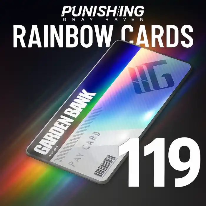 Punishing Gray Raven 119 Rainbow Cards