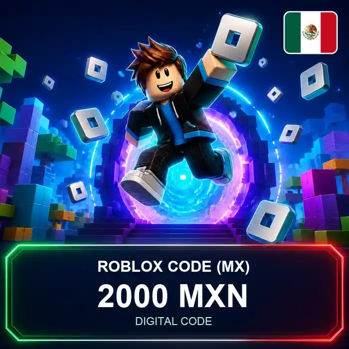 Roblox Code (MX) 2000 MXN