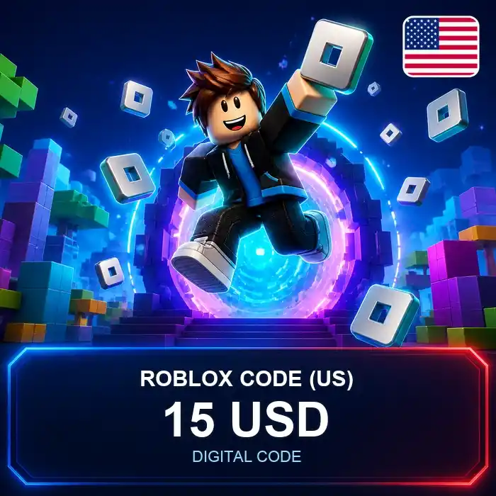 Roblox Code (US) 15 USD