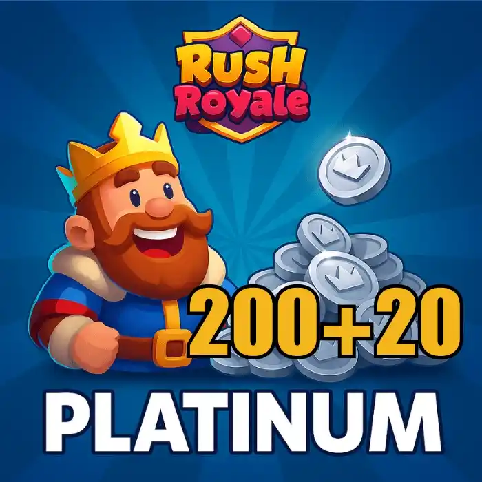 Rush Royale 200 + 20 Platin
