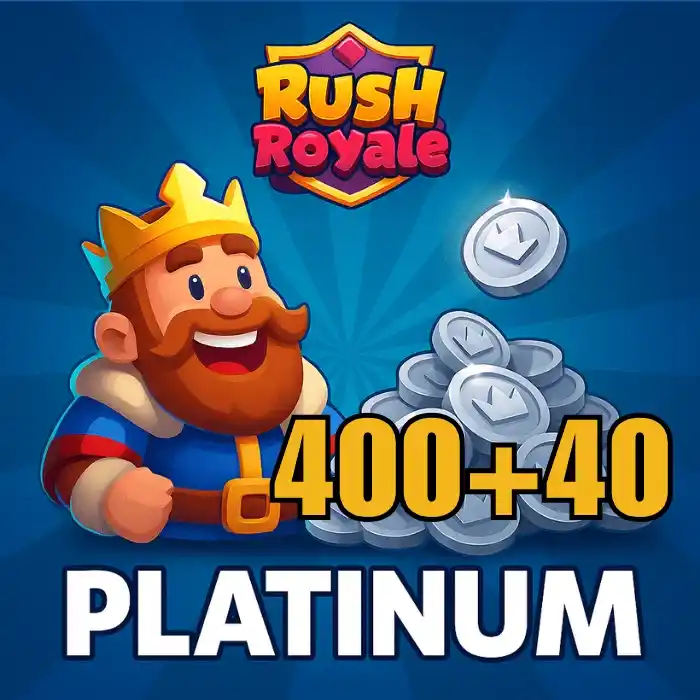 Rush Royale 400 + 40 Platin