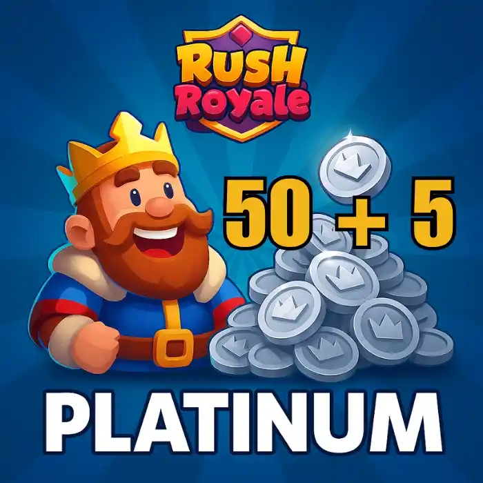 Rush Royale 50 + 5 Platin
