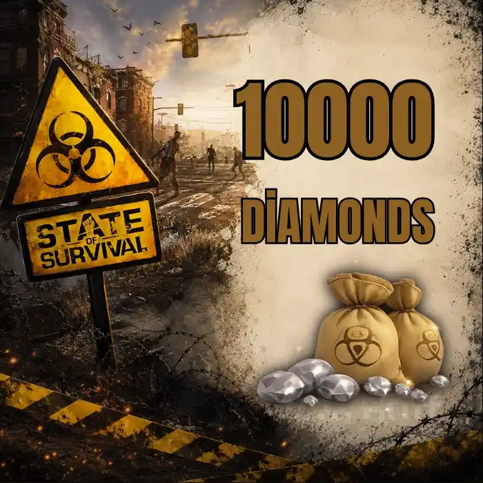State of Survival 10000 Diamonds