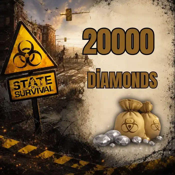 State of Survival 20000 Diamonds