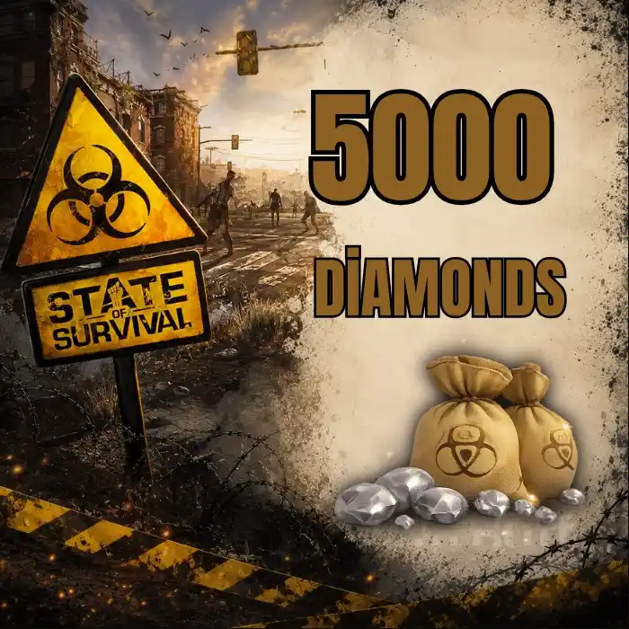 State of Survival 5000 Diamonds