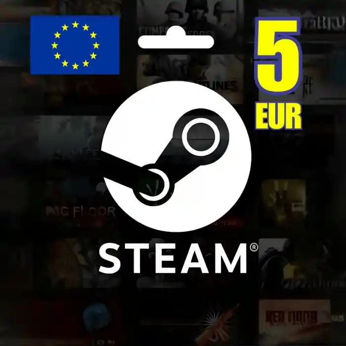 Steam 5 EUR Wallet Code