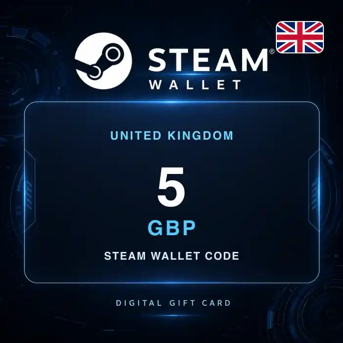 Steam UK 5 GBP