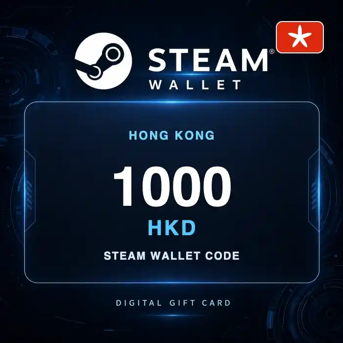 Steam Wallet 1000 HKD HK
