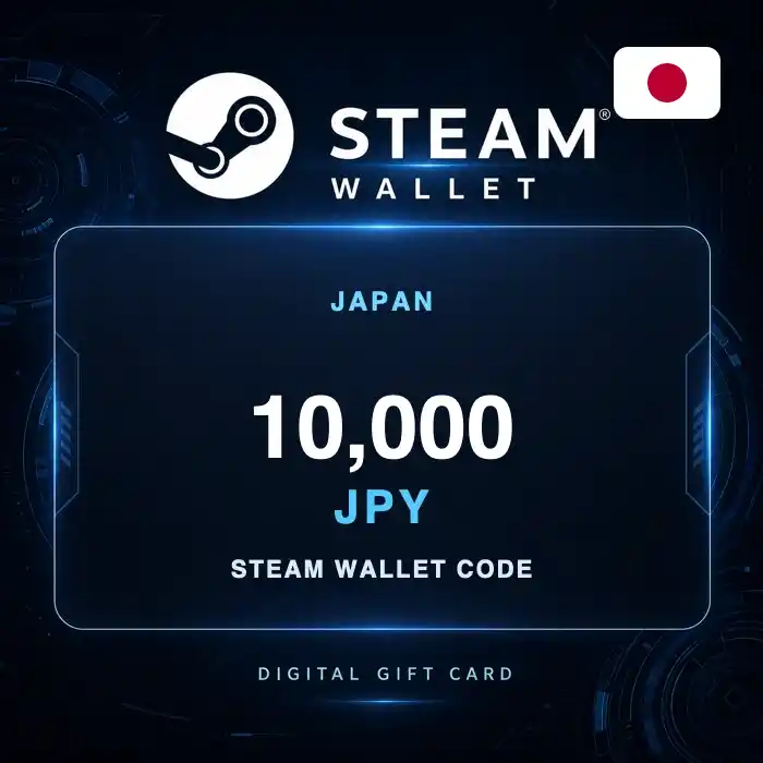 Steam Wallet 10,000 Yen JP