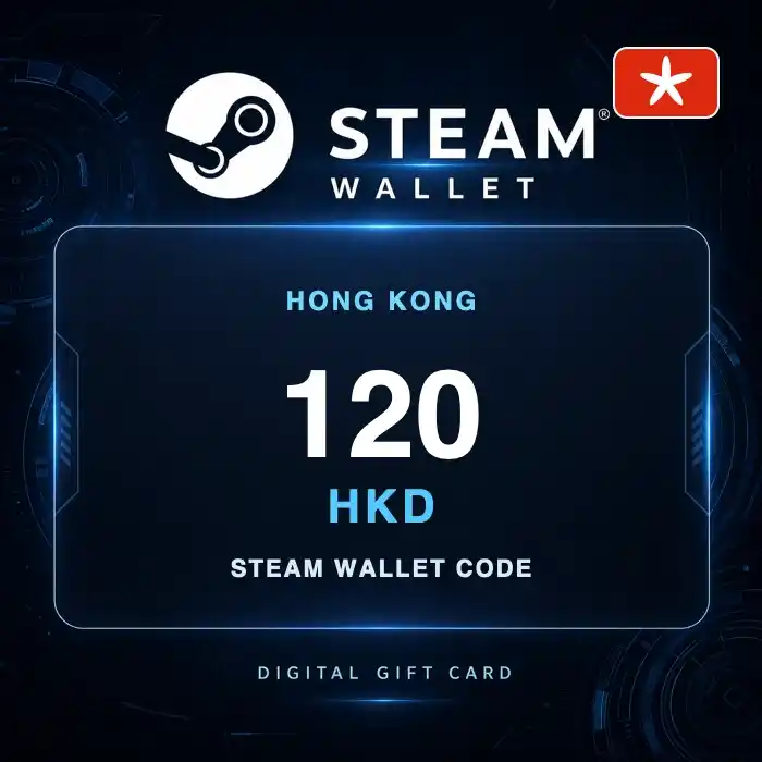 Steam Wallet 120 HKD HK