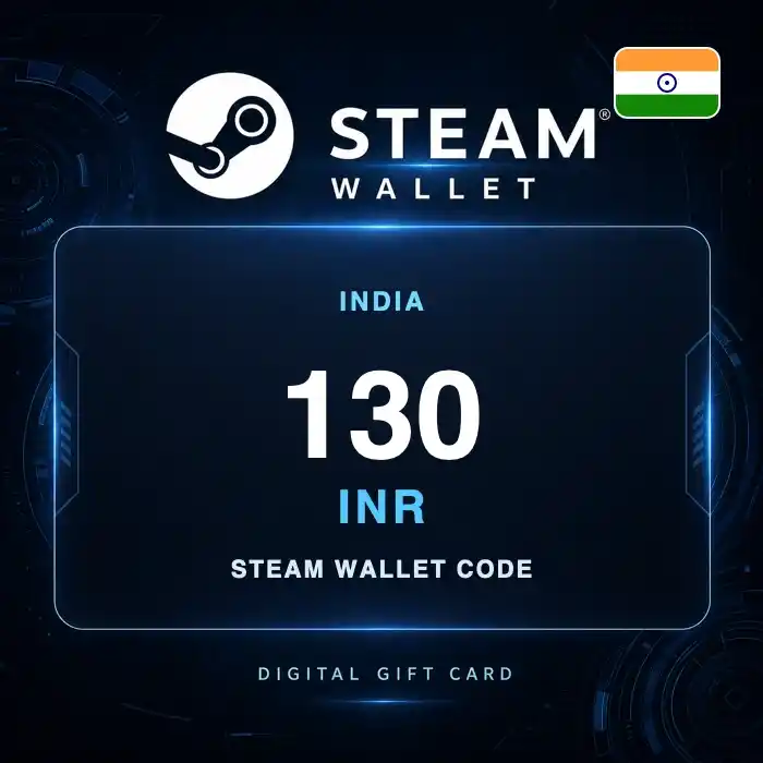 Steam Wallet 130 Rupee IN