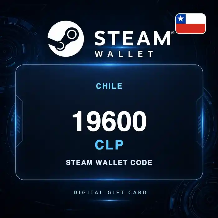 Steam Wallet 19600 CLP CL