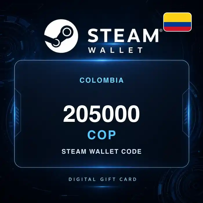 Steam Wallet 205000 COP CO