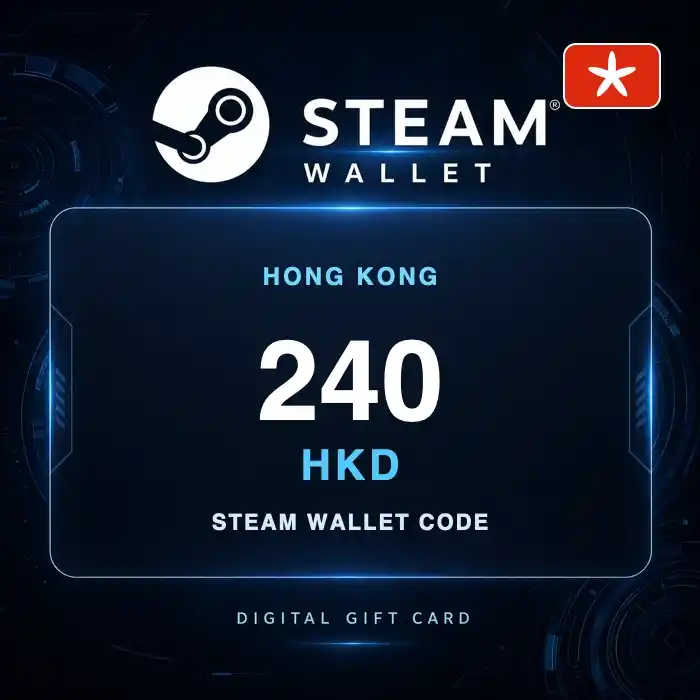 Steam Wallet 240 HKD HK