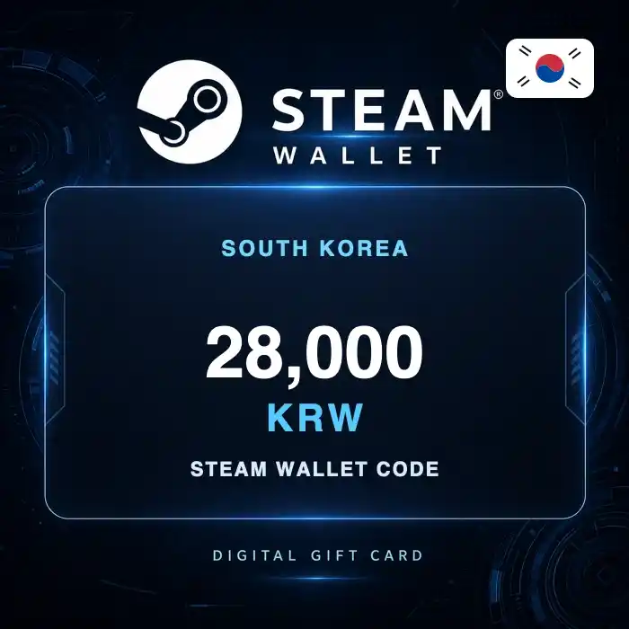 Steam Wallet 28,000 WON KR
