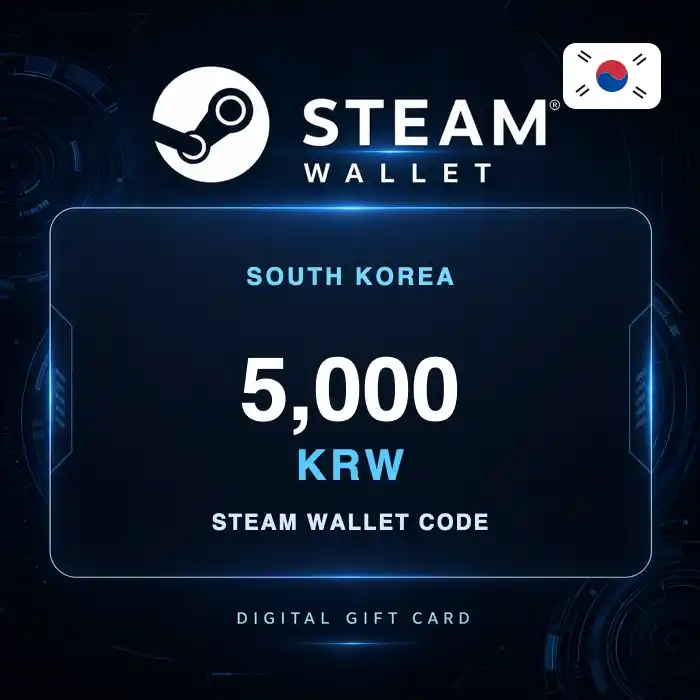 Steam Wallet 5,000 WON KR
