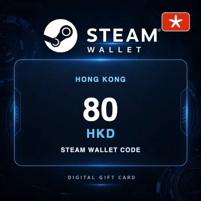 Steam Wallet 80 HKD HK