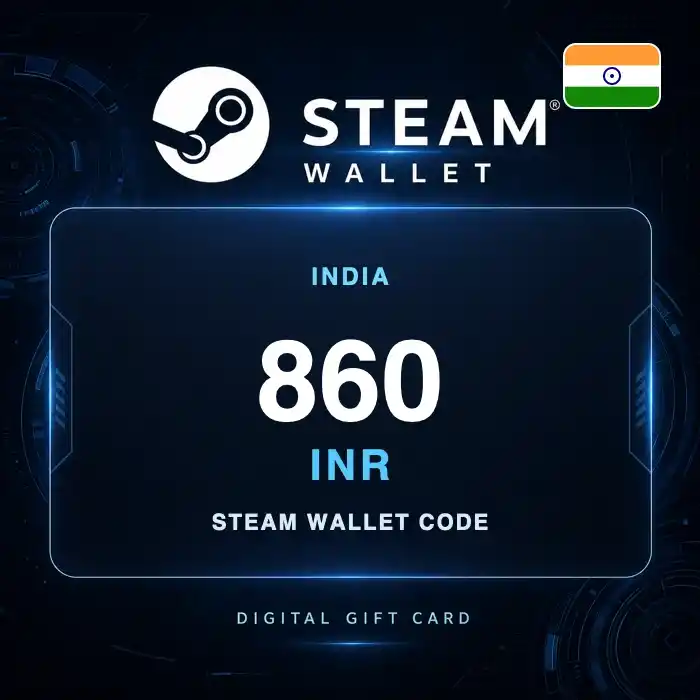 Steam Wallet 860 Rupee IN