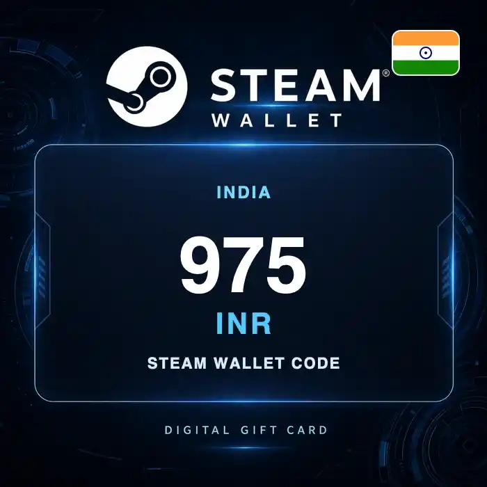Steam Wallet 975 Rupee IN
