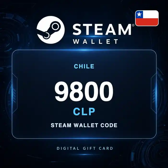 Steam Wallet 9800 CLP CL