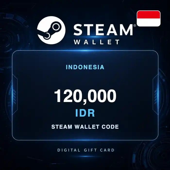 Steam Wallet Rp 120,000 ID