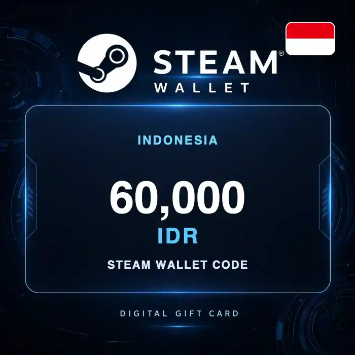 Steam Wallet Rp 60,000 ID