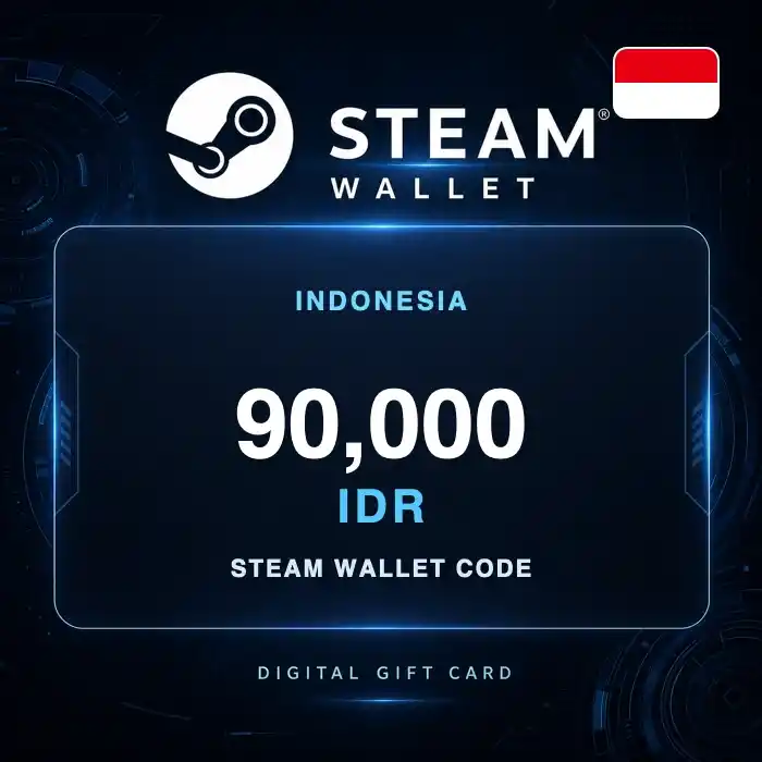 Steam Wallet Rp 90,000 ID