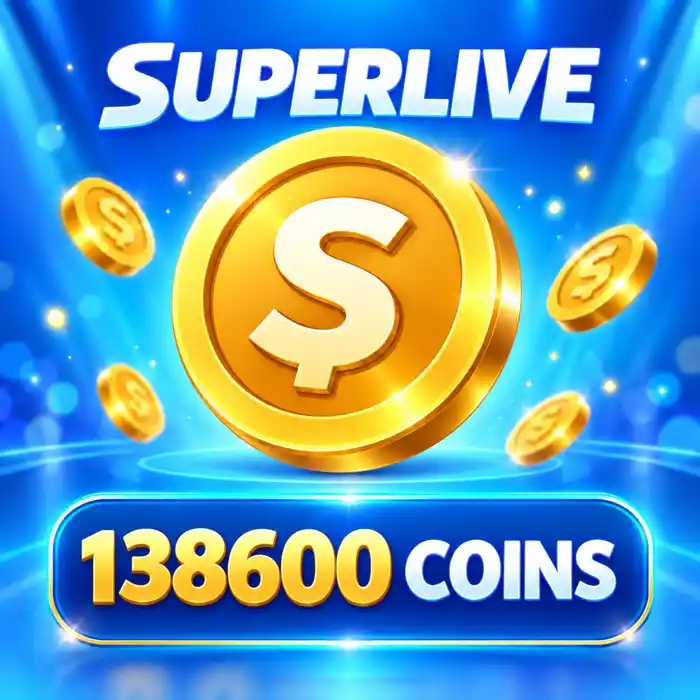 Superlive Top-Up 138600 Coins