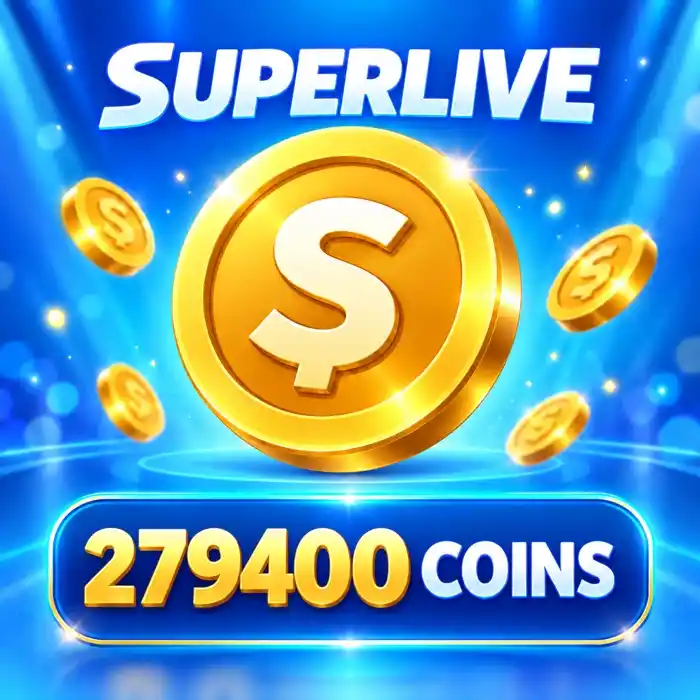 Superlive Top-Up 279400 Coins