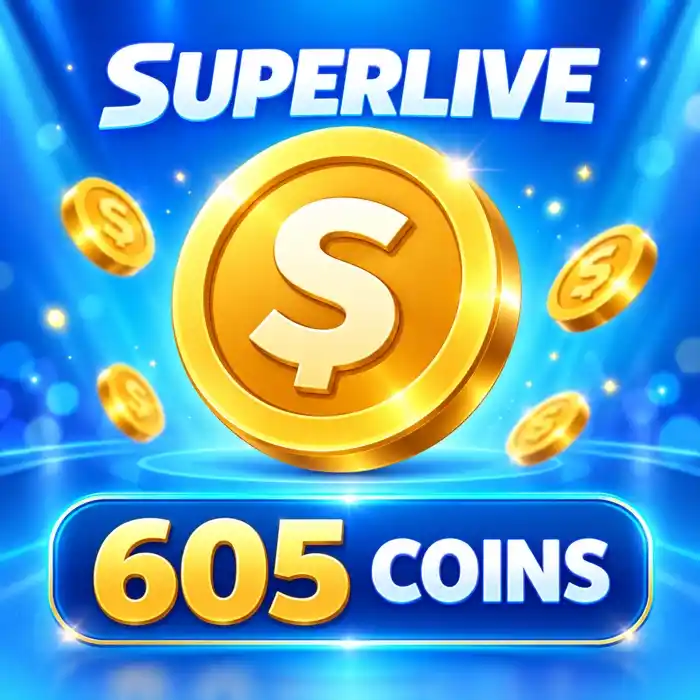 Superlive Top-Up 605 Coins